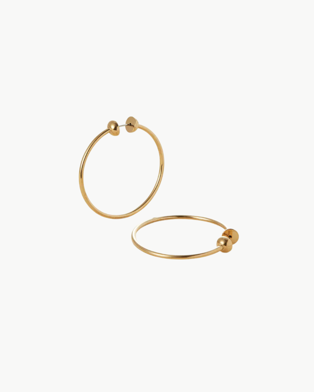 ICON HOOPS SMALL IN GOLD - Romi Boutique