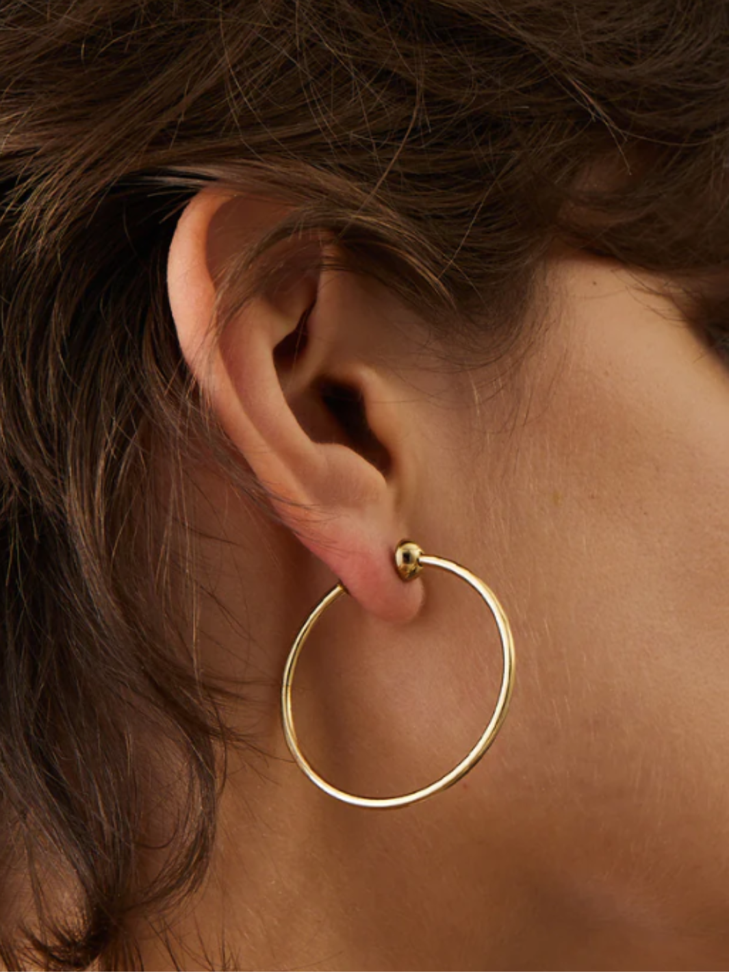 ICON HOOPS SMALL IN GOLD - Romi Boutique