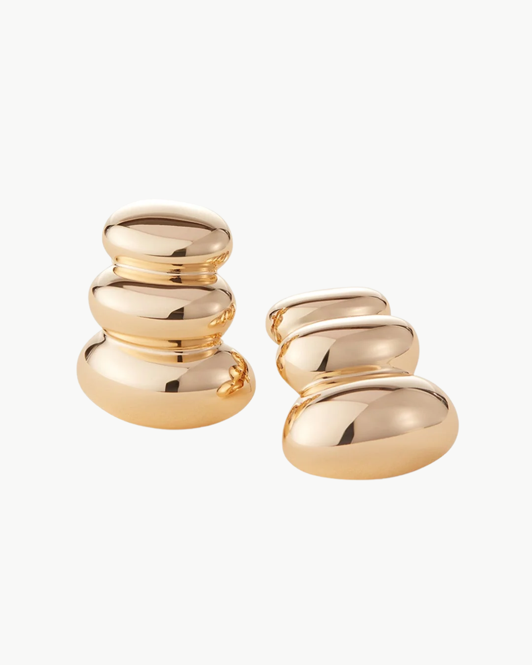 NON-STOP EARRINGS IN GOLD by Jenny Bird - Romi Boutique