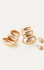 NON-STOP EARRINGS IN GOLD by Jenny Bird - Romi Boutique