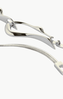 EGRET COLLAR IN HIGH POLISH SILVER - Romi Boutique