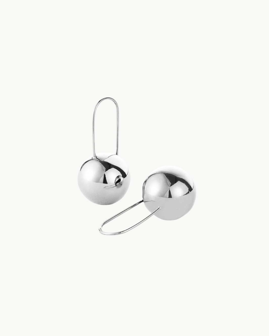 CELESTE MEGA EARRINGS IN PLATINUM - Romi Boutique