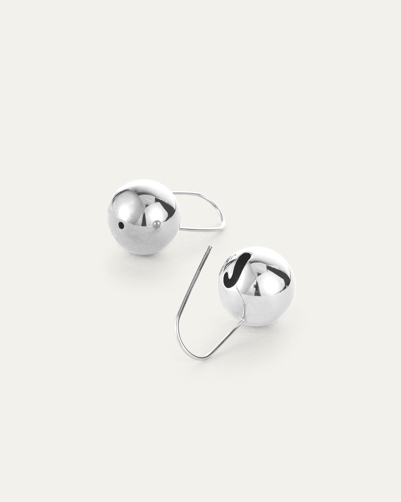 CELESTE MEGA EARRINGS IN PLATINUM - Romi Boutique