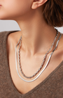 DHANI CHAIN IN PLATINUM - Romi Boutique
