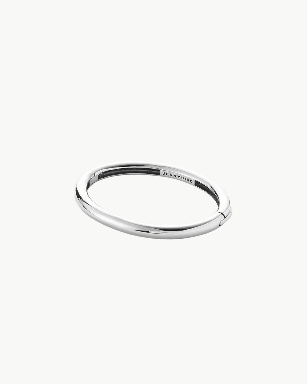 GIA BANGLE IN RHODIUM by Jenny Bird - Romi Boutique