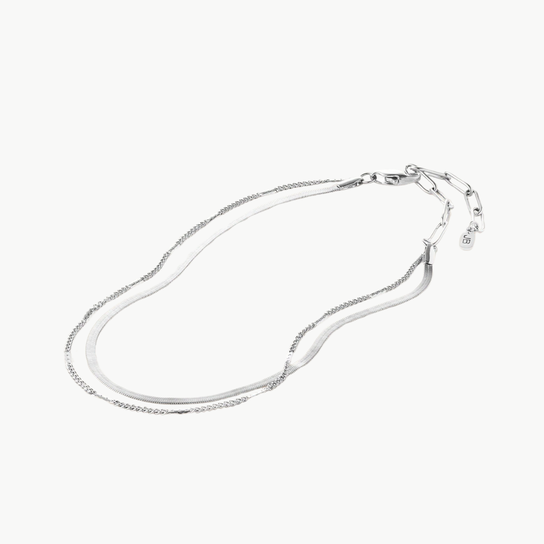 SURFSIDE ANKLET IN RHODIUM by Jenny Bird - Romi Boutique