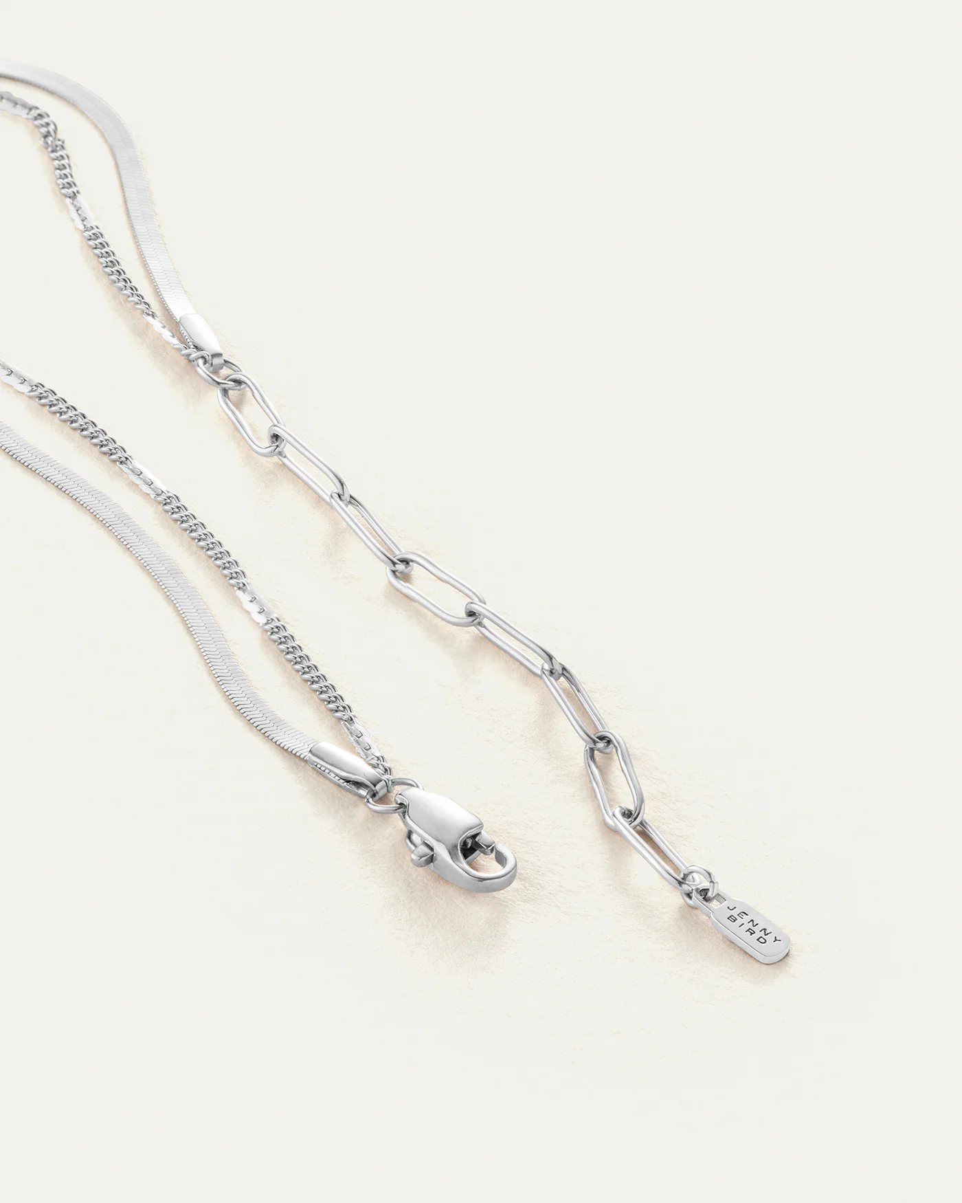 SURFSIDE ANKLET IN RHODIUM by Jenny Bird - Romi Boutique