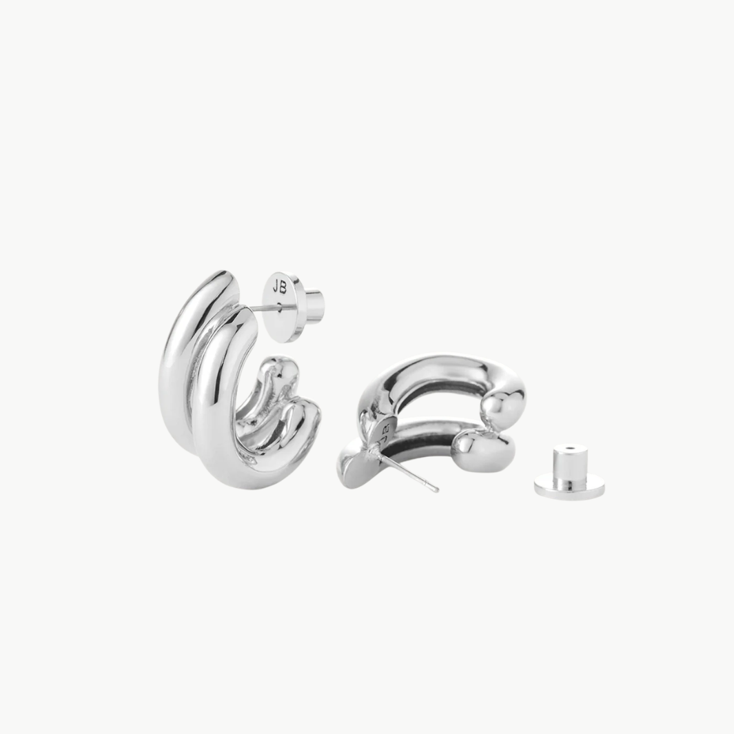 FLORENCE EARRING IN SILVER - Romi Boutique