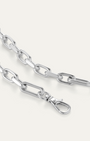 PADLOCK HEART PENDANT NECKLACE IN SILVER - Romi Boutique