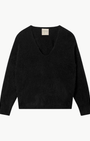 CASHMERE BRUSHED BOXY VEE 