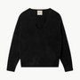 CASHMERE BRUSHED BOXY VEE 