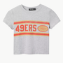 49ERS SIDELINE BABY TEE by Junk Food - Romi Boutique
