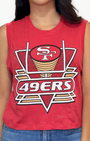 49ERS FIELD GOAL TANK by Junk Food - Romi Boutique