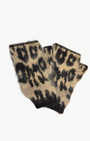 MINI SOTCHY MITTENS IN CAMEL LEOPARD - Romi Boutique