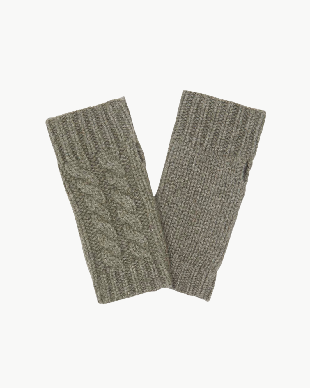 MITTENS GAMA IN MARL KHAKI - Romi Boutique