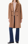 KAKU COAT IN CAMELO BROWN - Romi Boutique