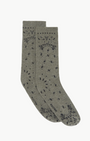 SIG BANDANA SOCKS IN MARL KHAKI - Romi Boutique
