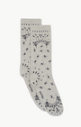 SIG BANDANA SOCKS IN OATS WHITE - Romi Boutique