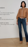 SNEEKI LOW RISE STRAIGHT by L'Agence - Romi Boutique