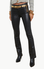 SNEEKI LOW RISE SNEAKER STRAIGHT IN NOIR COATED - Romi Boutique