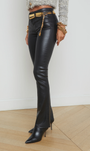 SNEEKI LOW RISE SNEAKER STRAIGHT IN NOIR COATED - Romi Boutique