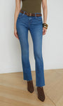 SNEEKI LOW-RISE STRAIGHT-LEG JEAN by L'Agence - Romi Boutique