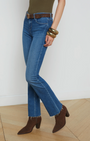 SNEEKI LOW-RISE STRAIGHT-LEG JEAN by L'Agence - Romi Boutique