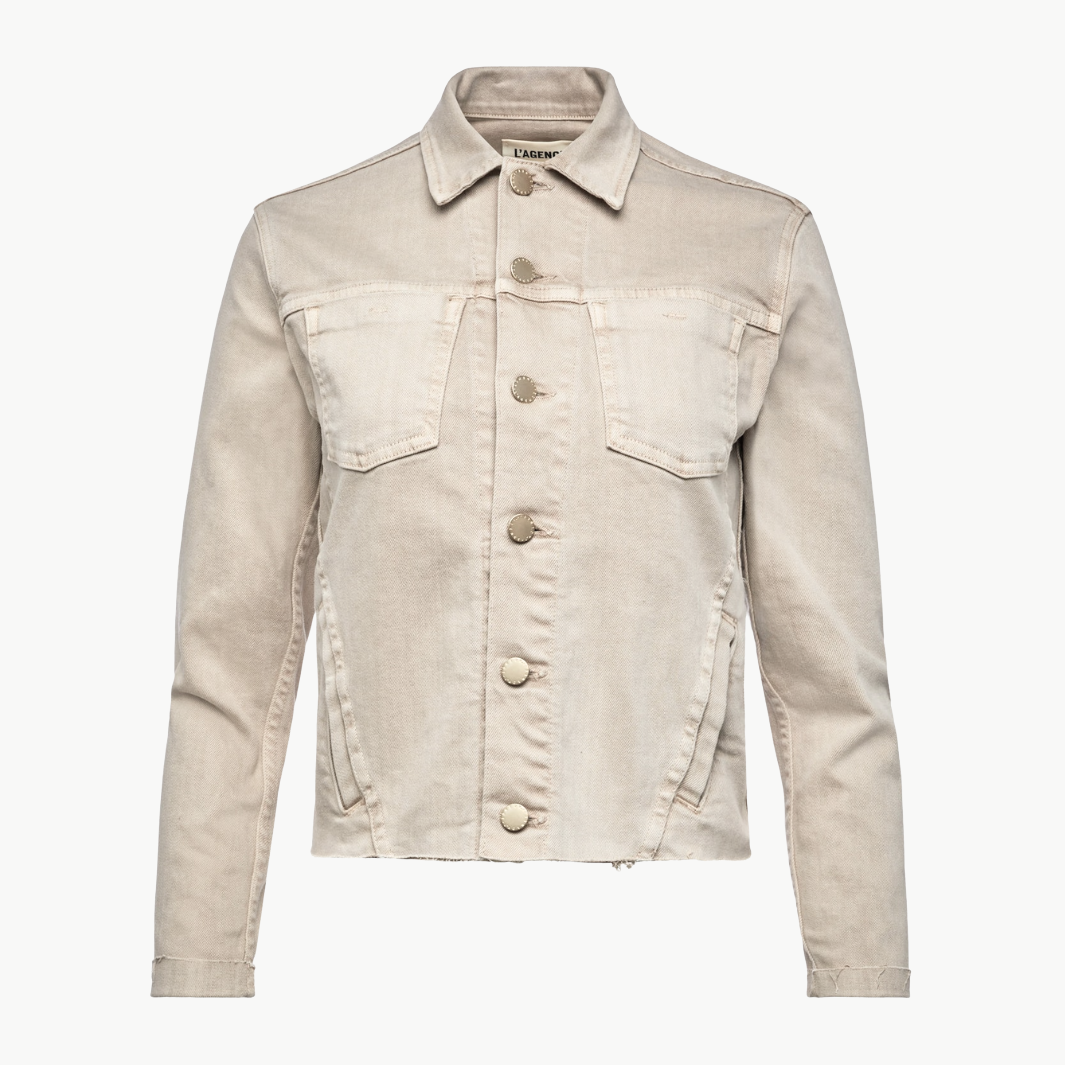 JANELLE SLIM RAW JACKET by L'Agence - Romi Boutique