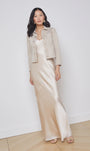 JANELLE SLIM RAW JACKET by L'Agence - Romi Boutique