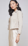 JANELLE SLIM RAW JACKET by L'Agence - Romi Boutique