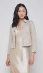 JANELLE SLIM RAW JACKET by L'Agence - Romi Boutique