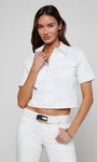 KIRSTIE JEAN SHIRT JACKET by L'Agence - Romi Boutique