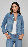 JANELLE SLIM RAW JACKET by L'Agence - Romi Boutique