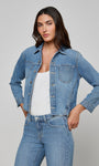 JANELLE SLIM RAW JACKET by L'Agence - Romi Boutique