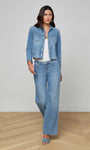 JANELLE SLIM RAW JACKET by L'Agence - Romi Boutique