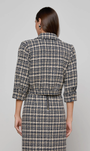 JIA TWEED JACKET IN MIDNIGHT MULTI TWEED - Romi Boutique