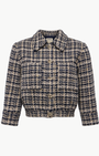 JIA TWEED JACKET IN MIDNIGHT MULTI TWEED - Romi Boutique