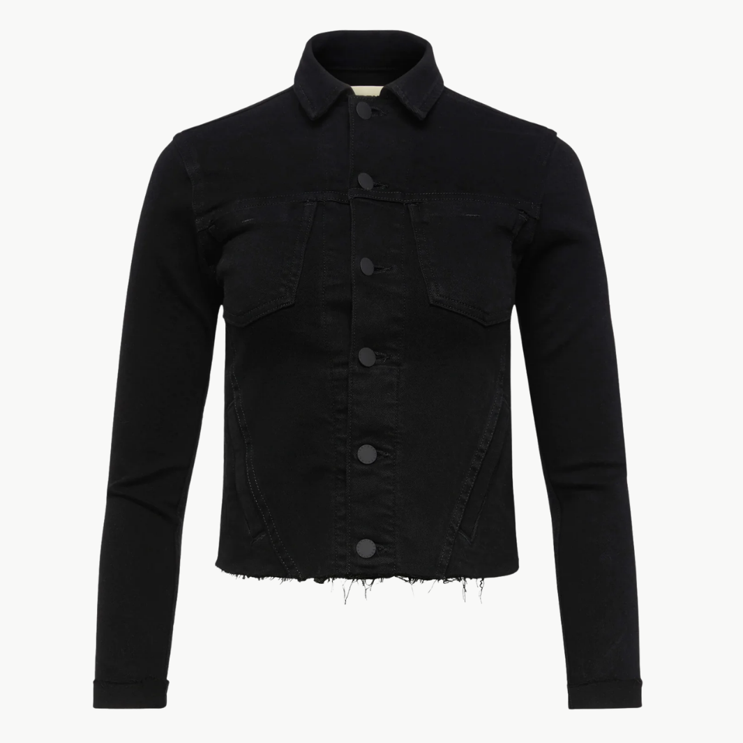 JANELLE SLIM RAW JACKET by L'Agence - Romi Boutique