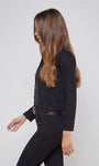 JANELLE SLIM RAW JACKET by L'Agence - Romi Boutique