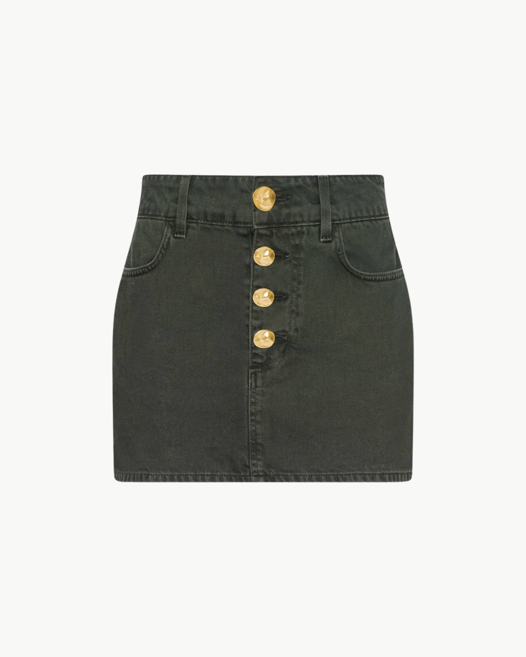 SOLENE DENIM MINI SKIRT IN PICHOLINE - Romi Boutique