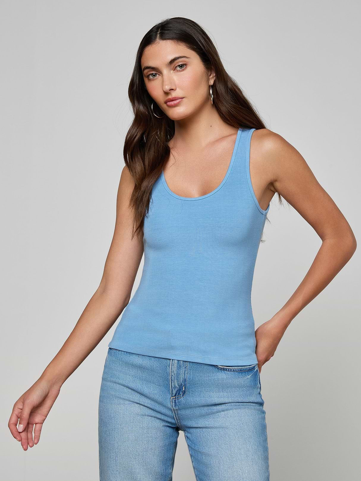 ADIRA SCOOPNECK TANK by L'Agence - Romi Boutique