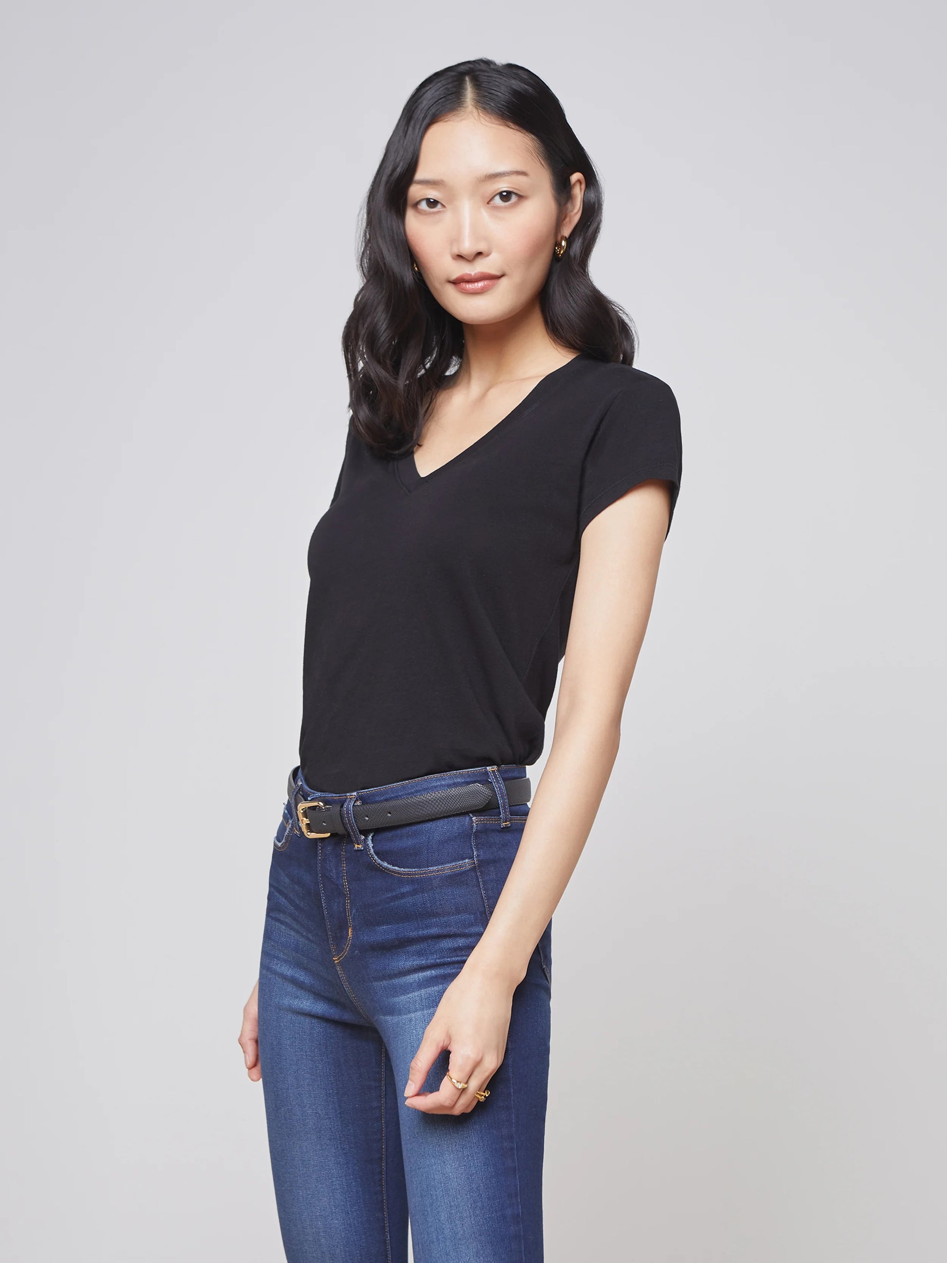 BECCA TEE by L'Agence - Romi Boutique
