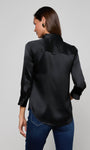 DANI 3/4 SLEEVE BLOUSE IN BLACK - Romi Boutique