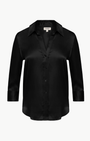 DANI 3/4 SLEEVE BLOUSE IN BLACK - Romi Boutique