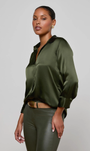 DANI 3/4 SLEEVE BLOUSE by L'Agence - Romi Boutique