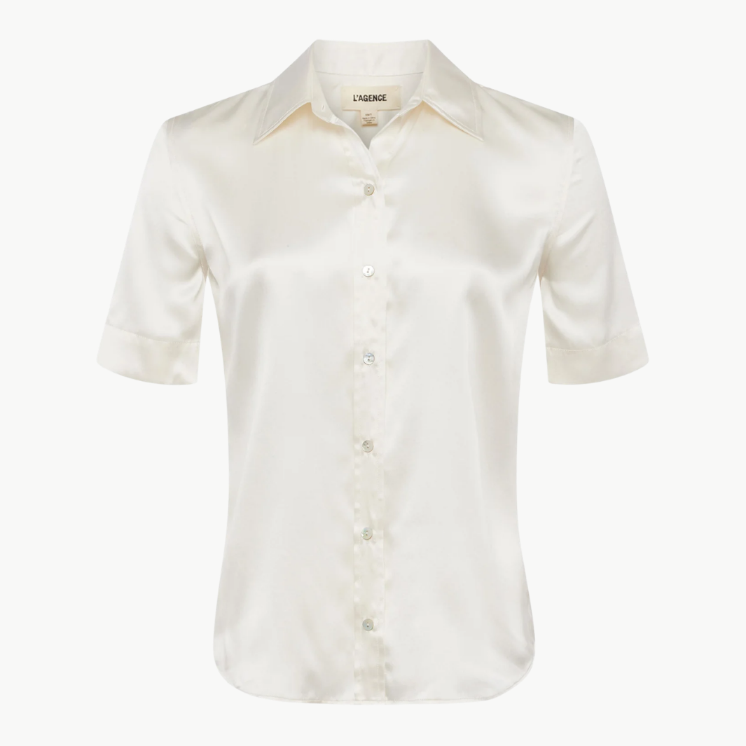 ELLAH SILK BLOUSE by L'Agence - Romi Boutique