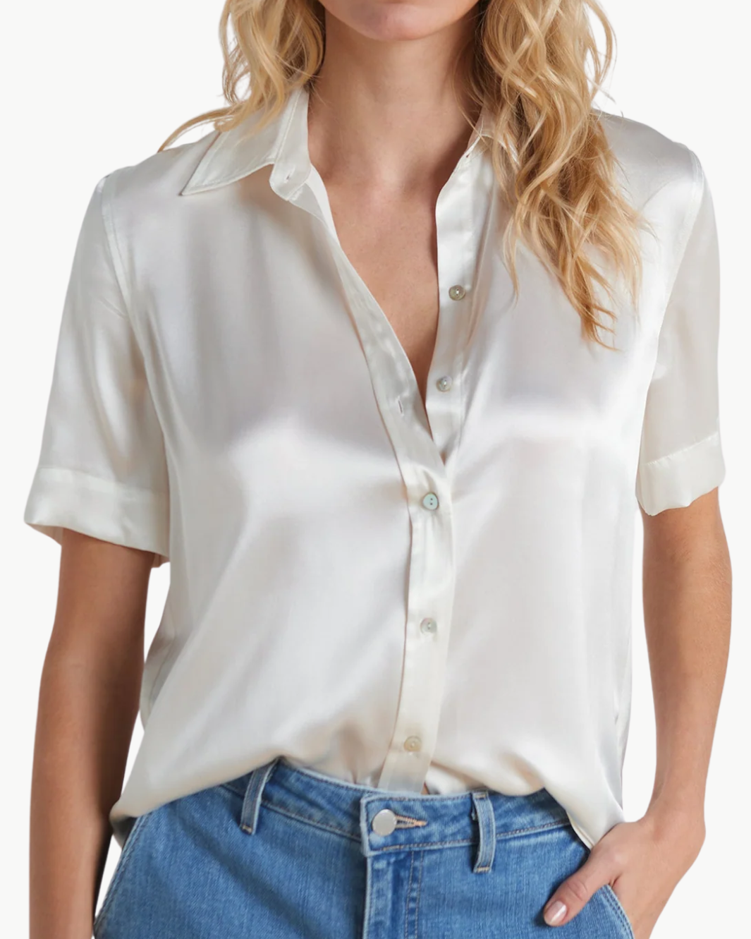 ELLAH SILK BLOUSE by L'Agence - Romi Boutique