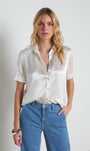 ELLAH SILK BLOUSE by L'Agence - Romi Boutique