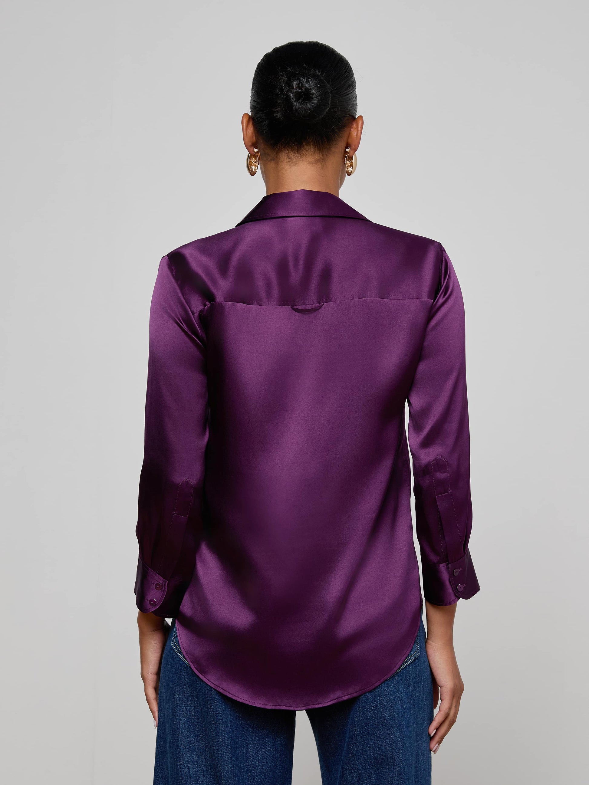 DANI 3/4 SLEEVE BLOUSE by L'Agence - Romi Boutique