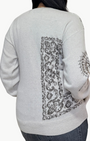 LUCILLE CASHMERE SWEATSHIRT IN DESERT TATTOO by Lana Bilzerian - Romi Boutique